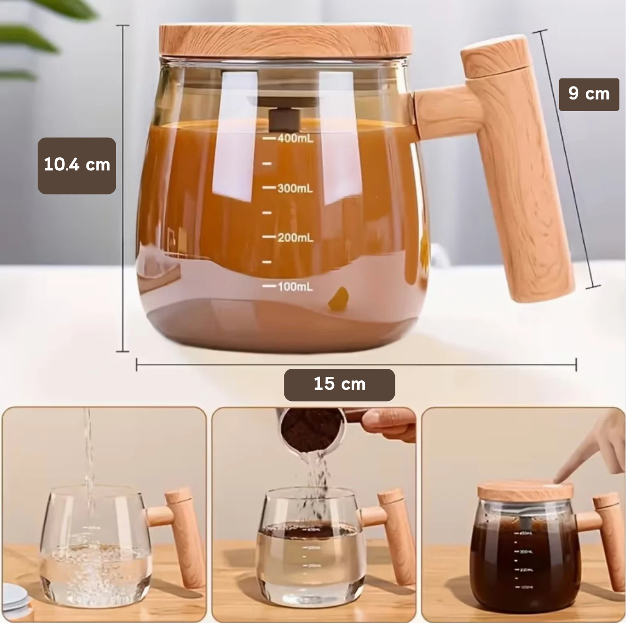 Taza Mezcladora Eléctrica